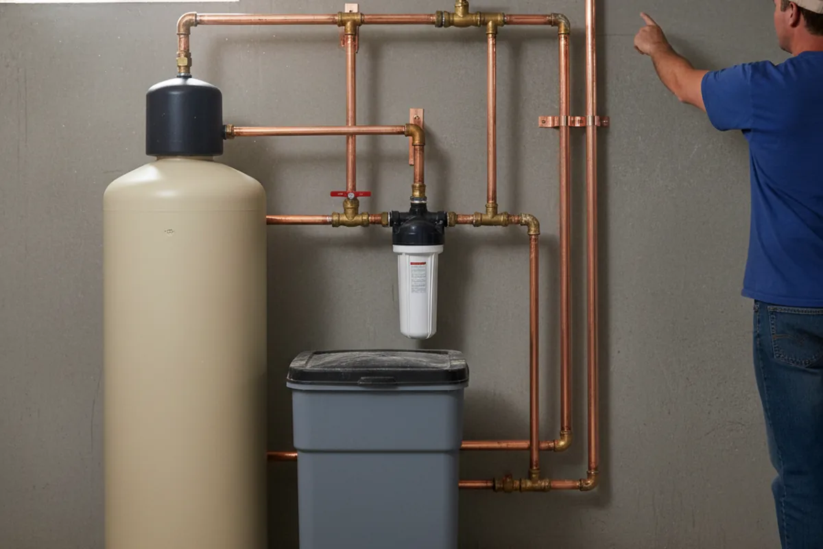 Whole-house water treatment system installed in Belle Rose